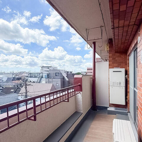 高井戸永谷マンションの眺望・バルコニー写真