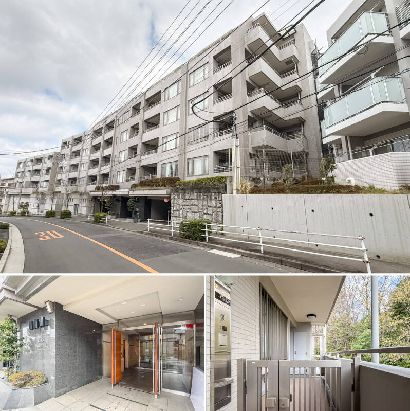 最寄りの小田急線「新百合ヶ丘」駅から徒歩11分。坂を上った先に建つ、野村不動産がかつて展開した「ヒルズ」シリーズのマンションです。タイル貼りの外観に、石張りのアプローチやエントランスが上質な印象。<div><p><br></p><p>◾️築年月：2001年3月</p><p>◾️総戸数：37戸</p><p>◾️新耐震基準適合マンション</p><p>◾️ペット：可（1住戸につき2匹まで）</p><p>◾️玄関前に専用トランクルーム付き：無償</p></div>