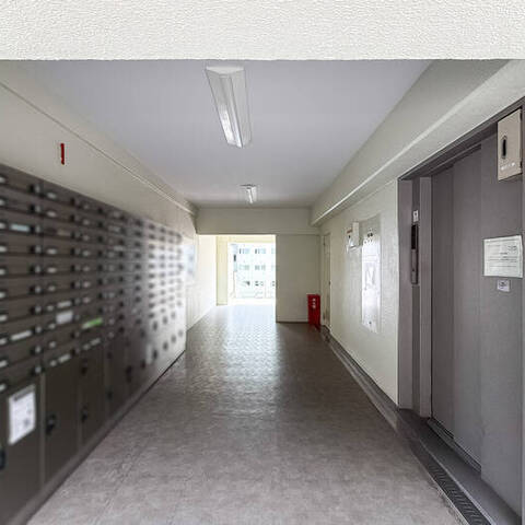 三ツ沢ハイタウン（2号棟）の建物・共用部写真