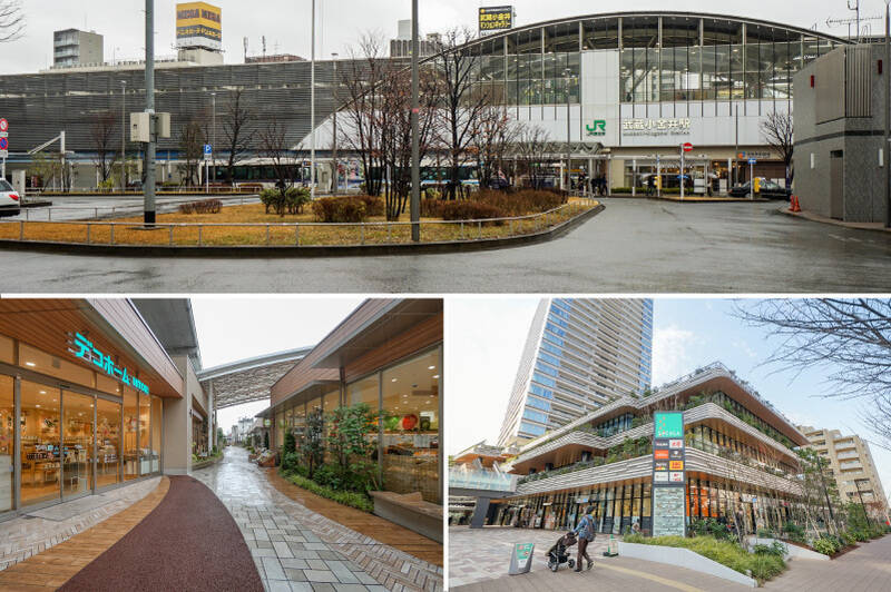 <p>再開発によって、より便利になった「武蔵小金井」駅。大型商業施設が充実しているため、日々の買い物は駅周辺で完結できそうです。</p><p><br></p><p>■ 最寄り：JR中央線「武蔵小金井」駅まで徒歩6分（上）</p><p>■ アクセス：「新宿」駅まで乗車約29分／「吉祥寺」駅まで乗車約11分</p><p>■ 周辺スポッド：「ムサコガーデン」まで徒歩9分（左下）／「ソコラ武蔵小金井クロス」まで徒歩3分（右下）</p>