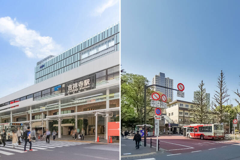 今回ご紹介する住戸からJR中央・総武線「三鷹」駅までは徒歩17分。JR線に加え京王井の頭線も利用できる「吉祥寺」駅までは徒歩19分という立地。カフェや雑貨店、商業施設が充実した “吉祥寺エリア” を、気軽に普段使いできるロケーションです。<p><br></p><p>■ アクセス:「北町四丁目」(徒歩1分)→「吉祥寺駅北口」バス乗車約14分</p>