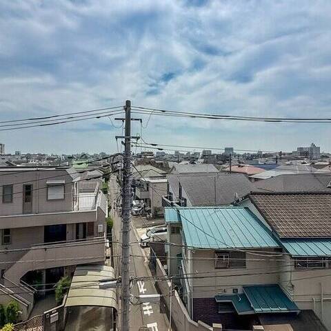 ネオハイツヴェルビュの眺望・バルコニー写真