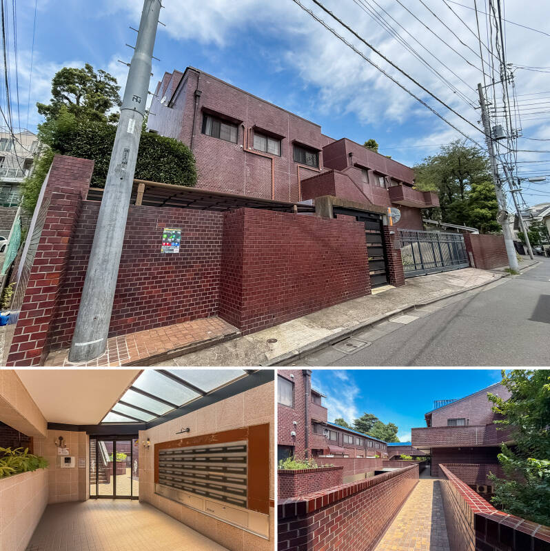 都営浅草線「西馬込」駅から徒歩18分の場所に佇む、重厚感のあるレンガタイル張りのマンション。その先に広がる共用部はどこか異国を思わせる雰囲気で、つい見まわしたくなる空間です♡ 一方で、エントランスや住戸までは坂道や階段が続くため、毎日の行き来はちょっとしたトレーニングになりそう……！<p><br></p><p>■ 設備：オートロック</p><p>■ 修繕履歴：大規模修繕工事（2022年）</p><p>■ 住戸位置：3階（エレベーターなし）</p>