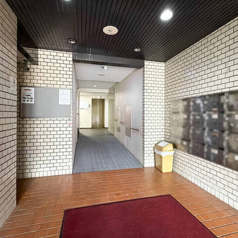 朝日常盤台マンションの建物・共用部写真