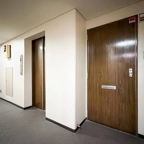 朝日常盤台マンションの建物・共用部写真