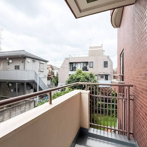朝日常盤台マンションの眺望・バルコニー写真