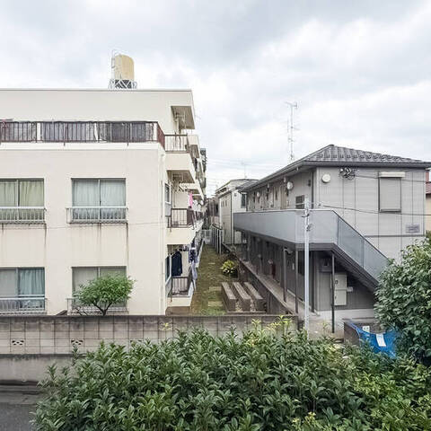 朝日常盤台マンションの眺望・バルコニー写真