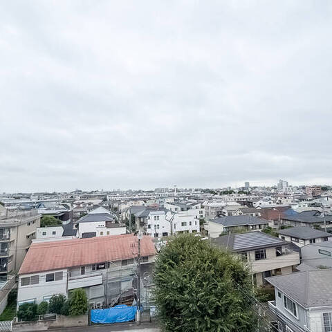 白鷺ハイム(1〜4号棟)の眺望・バルコニー写真