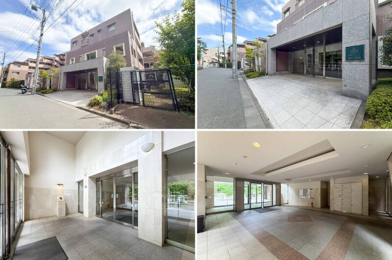 <p>重厚な佇まいのマンション。石調で仕上げたエントランスまわりに、ゆったりとしたホール。きれいに管理されている印象で、細やかな修繕履歴からも、丁寧に維持されてきたことがうかがえます。</p><p><br></p><p>■ 竣工：2002年 ■ 総戸数：70戸</p><p>■ 設備：オートロック／宅配ボックス／防犯カメラ</p><p>■ 管理員：週6日勤務（月〜金 8:00~16:00、土 8:00~12:00）</p><p>■ ペット：小型犬・猫を1住戸2匹まで飼育可（細則あり）</p><p>■ 駐車場：屋外機械式（10,000円〜13,000円／月）</p>