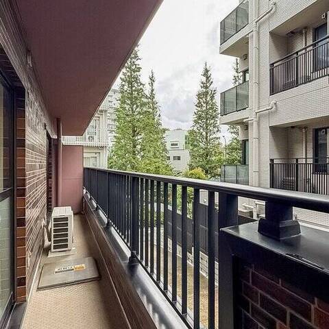白金台桜苑マンションの眺望・バルコニー写真