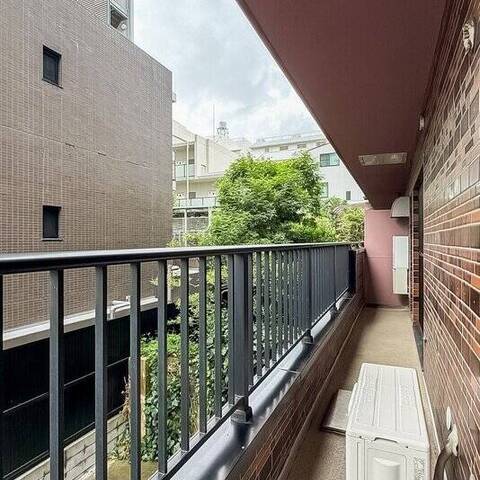 白金台桜苑マンションの眺望・バルコニー写真