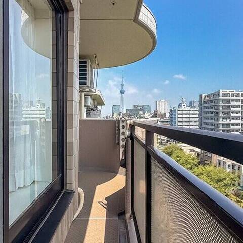 ライオンズマンション菊川リバーサイドの眺望・バルコニー写真