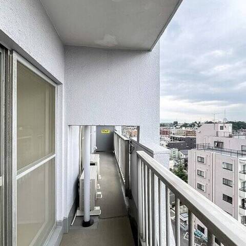 喜多見マンションの眺望・バルコニー写真