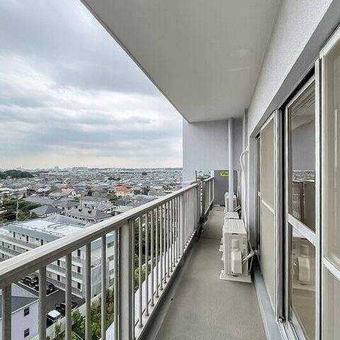 喜多見マンションの眺望・バルコニー写真