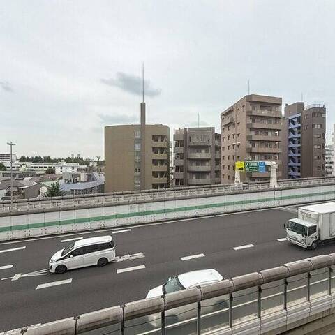 ニュー池尻マンションの眺望・バルコニー写真