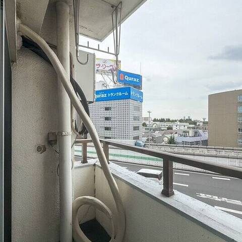 ニュー池尻マンションの眺望・バルコニー写真