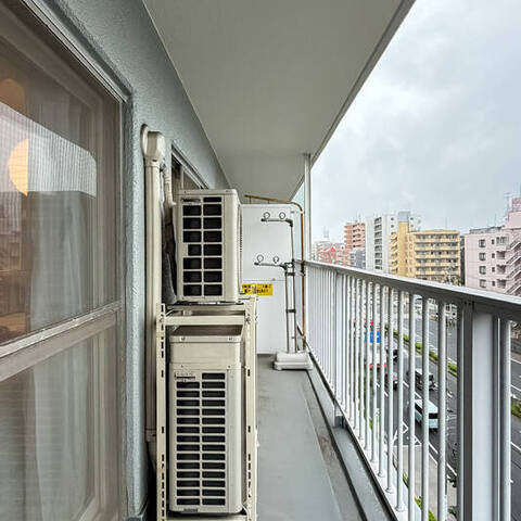 日商岩井小島町マンションの眺望・バルコニー写真