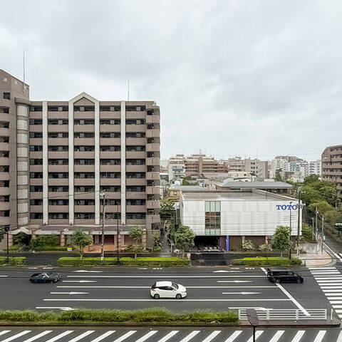 日商岩井小島町マンションの眺望・バルコニー写真