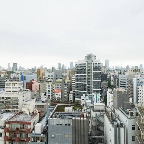 クオリア恵比寿ウエストの眺望・バルコニー写真