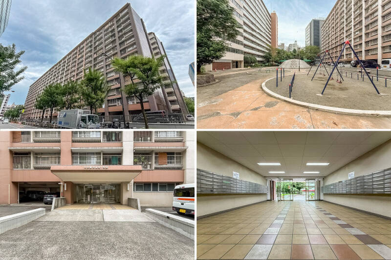 <p>マンションは2棟が向かい合うように配置され、総戸数は合わせて759戸。敷地内には、遊具のある広場や平置き駐車場が設けられています。駅近でありながら、悠々とした佇まいが印象的なマンションです。</p><p><br></p><p>■ 竣工：1970年</p><p>■ 修繕履歴：給水方式変更工事（2024年）／大規模修繕工事（2016年）／エレベーターリニューアル工事（2014年）等</p>