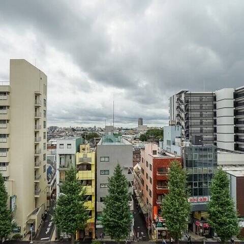 高円寺サマリヤマンションの眺望・バルコニー写真