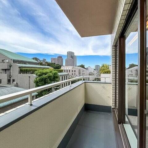 白金台ホームズの眺望・バルコニー写真
