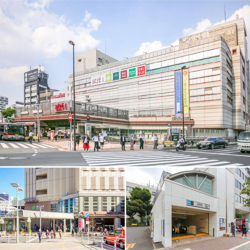 今回ご紹介するマンションは、「目黒」駅（徒歩13分）「恵比寿」駅（徒歩14分）「白金台」駅（徒歩17分）の真ん中あたりに立地します。なんて利便性のよいロケーション……！