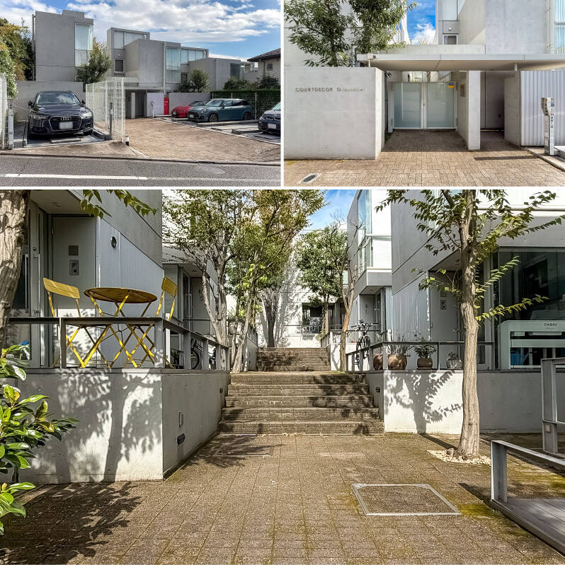 <p>ご紹介するのは、都市住宅プロポーザルコンペ最優秀賞受賞・建築誌にも掲載された、建築美が光る低層レジデンスです。敷地の特徴である「緩やかな南斜面」「川に面した敷地」を、高低差を有効に活かした設計。各住戸はほどよい距離を保ちながら配置され、戸建てのようなプライベート感を味わえます。</p><p><br></p><p>■ 竣工:2005年 ■ 総戸数:14戸</p><p>■ 設備:オートロック/宅配ボックス</p><p>■ ペット:<b>2匹まで飼育可</b>(標準成犬体重18kg以上に成長する大型犬種などは1匹まで)※細則あり</p><p>■ 駐車場:<b>機械式駐車場・2026年9月時点で空有(無償)</b></p>